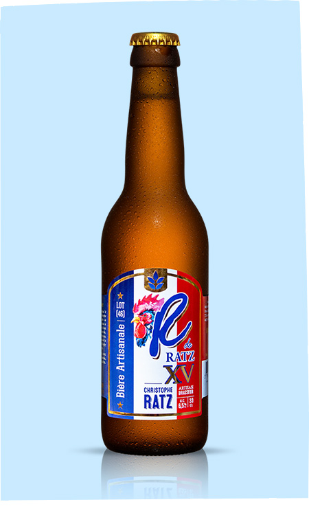 Bière artisanale R de Ratz XV