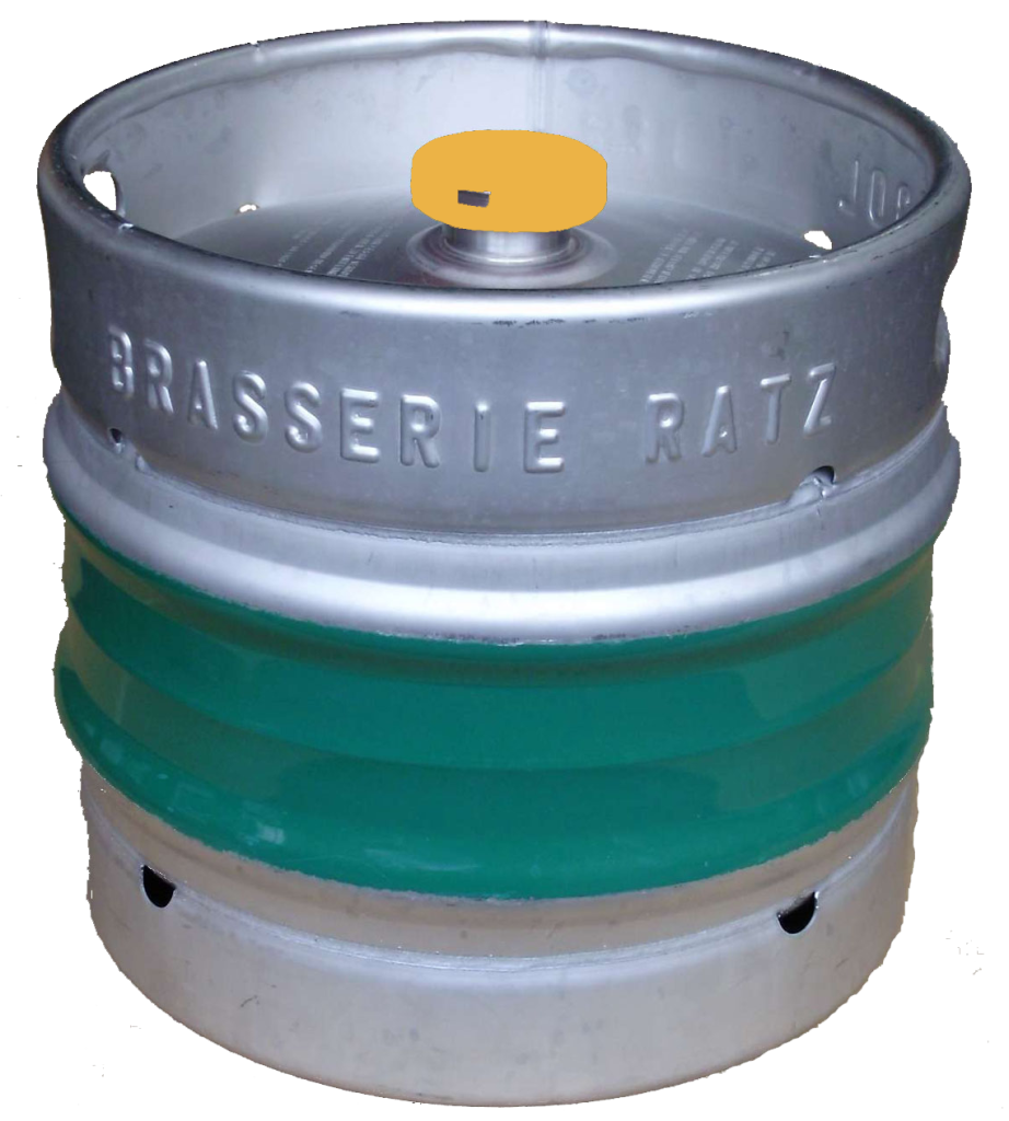 Fût de bière blonde Ratz 30L